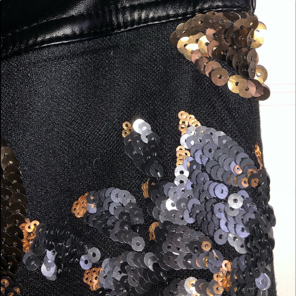 Fairchild Floral Sequin Skirt - Picture 2 of 6